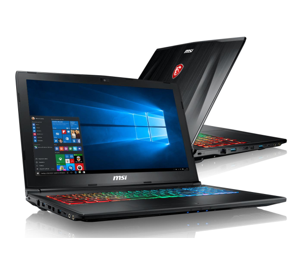 MSI GP62M i7-7700HQ/16GB/1TB+256SSD/Win10X GTX1050Ti - 390747 - zdjęcie